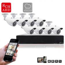 AHD CCTV 8 Channel camera system Full Kit security cameras with internet phone viewing - NUTECH SOLUTIONS