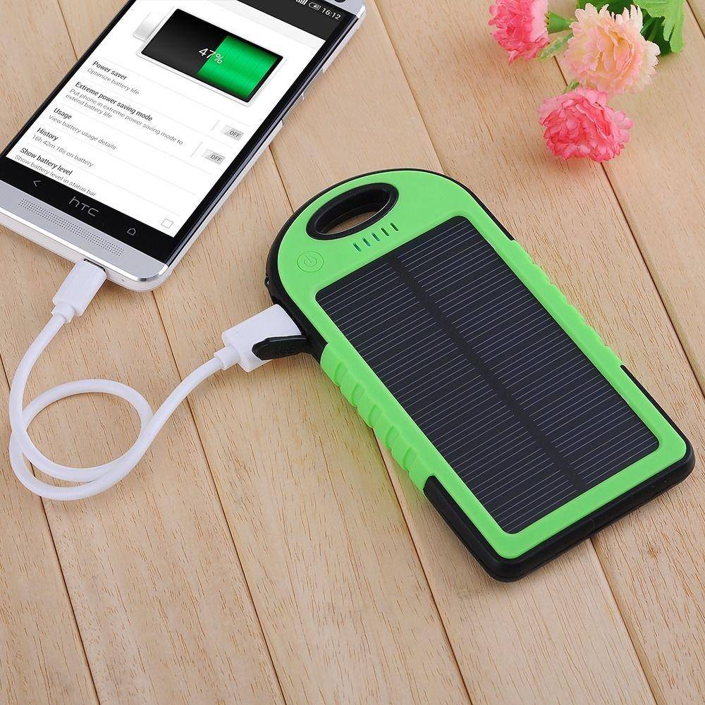 Solar Power Bank - Green