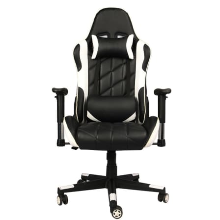 Gaming Chairs - White and Black - NUTECH SOLUTIONS