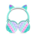 Fidget Cat Ear Wireless Headphones - Blue