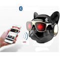 Wireless Bulldog shaped Bluetooth Speaker - Black