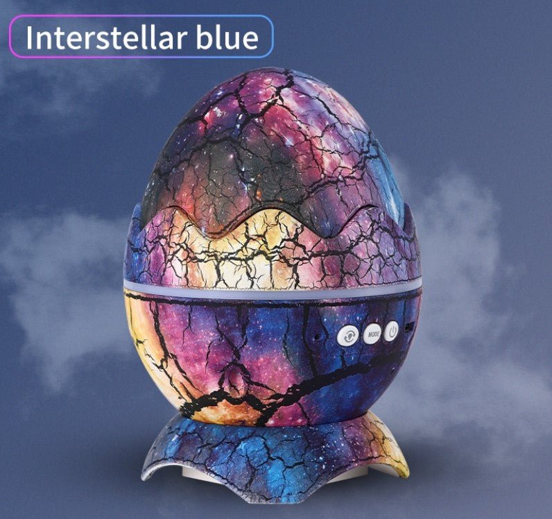 LED Dinosaur Egg Star Sky Night Light Projector - Interstellar Blue - NUTECH SOLUTIONS