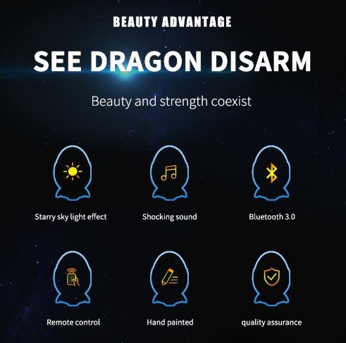 LED Dinosaur Egg Star Sky Night Light Projector - Interstellar Blue - NUTECH SOLUTIONS