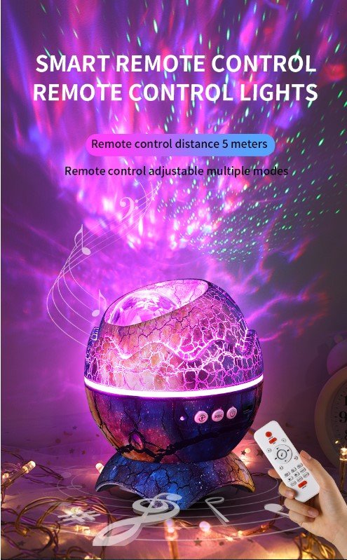 LED Dinosaur Egg Star Sky Night Light Projector - Thanos Blue - NUTECH SOLUTIONS