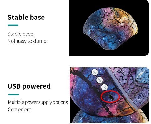 LED Dinosaur Egg Star Sky Night Light Projector - Thanos Blue - NUTECH SOLUTIONS