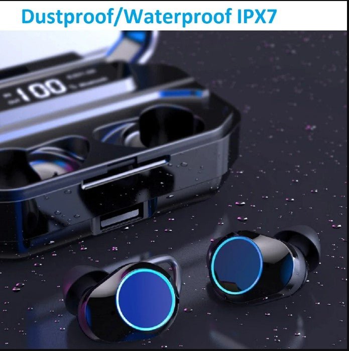 TWS G02 Bluetooth Earphones V5.0 9D Stereo Music - NUTECH SOLUTIONS