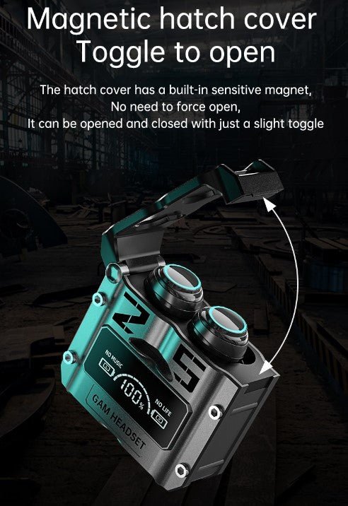 M25 Wireless Binaural TWS 5.2 Power Bank Bluetooth Gaming Headset New Style - NUTECH SOLUTIONS