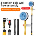 Long Handle Automatic Foaming Water Power Car Wash Brush Chenille Microfiber Car Wash Mop - NUTECH SOLUTIONS