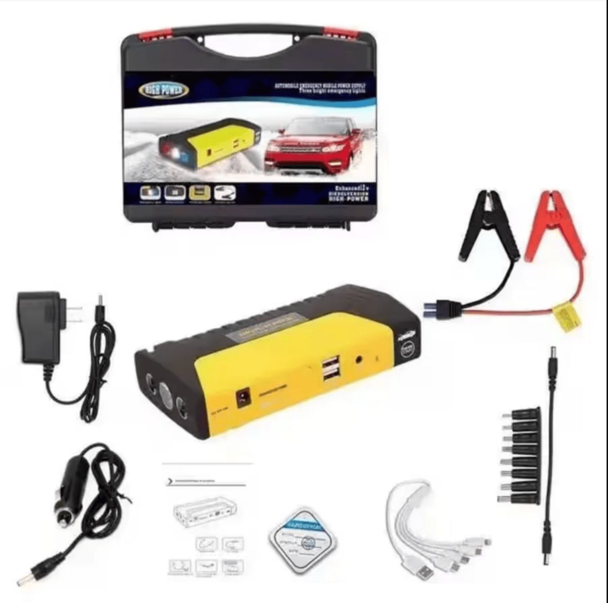Car Jump Starter + Tyre Inflator - NUTECH SOLUTIONS